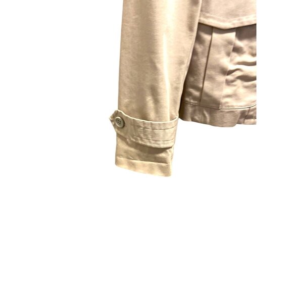 Victoria’s Secret Body By Victoria Blazer Beige Size 6 Y2K Neutral Minimalist - Picture 8 of 14